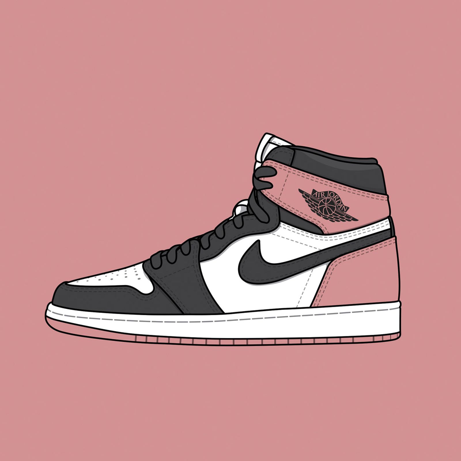 Pink Aesthetic Jordan Wallpapers Wallpaper Cave