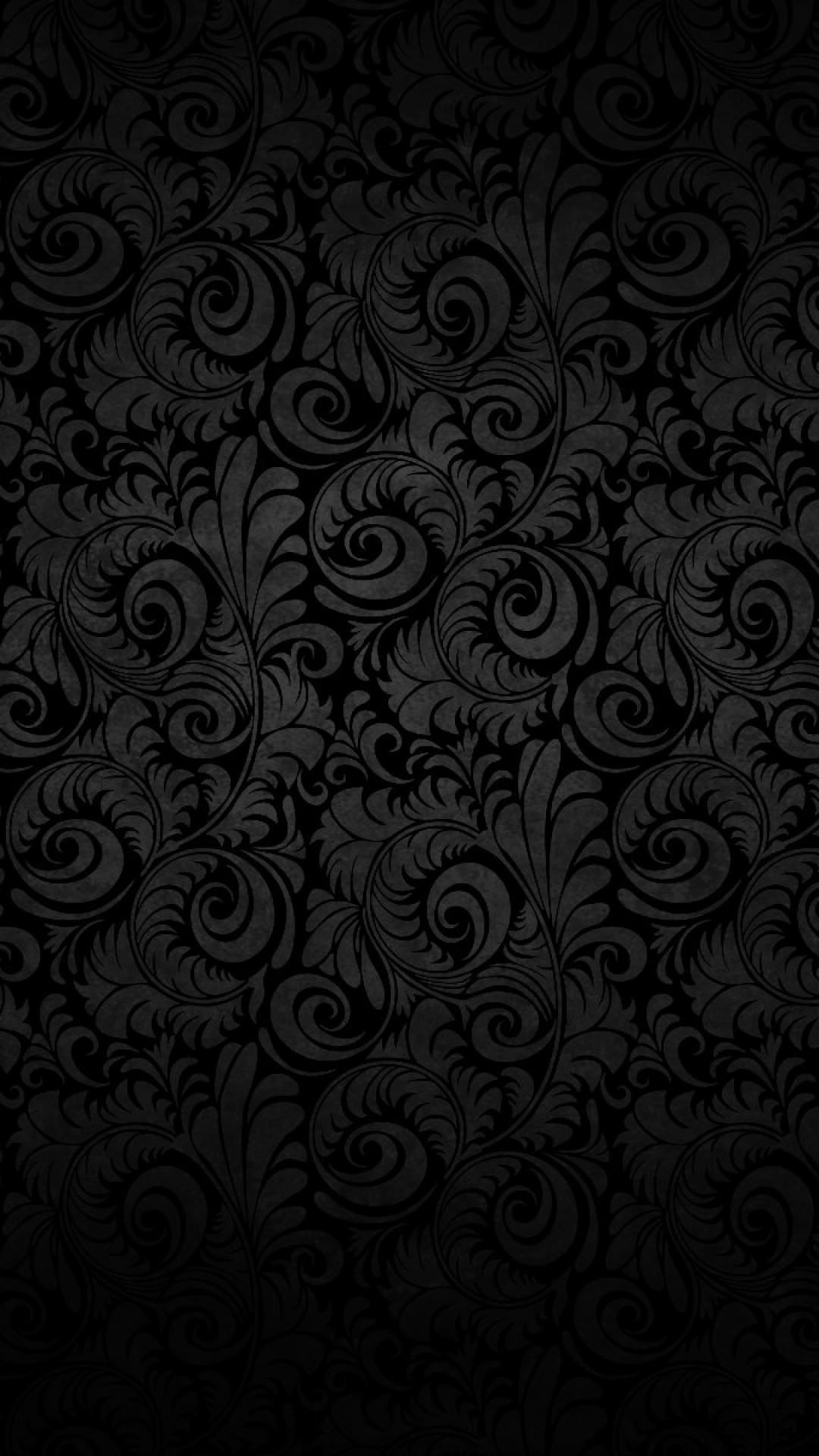 All Black Phone Wallpapers Wallpaper Cave