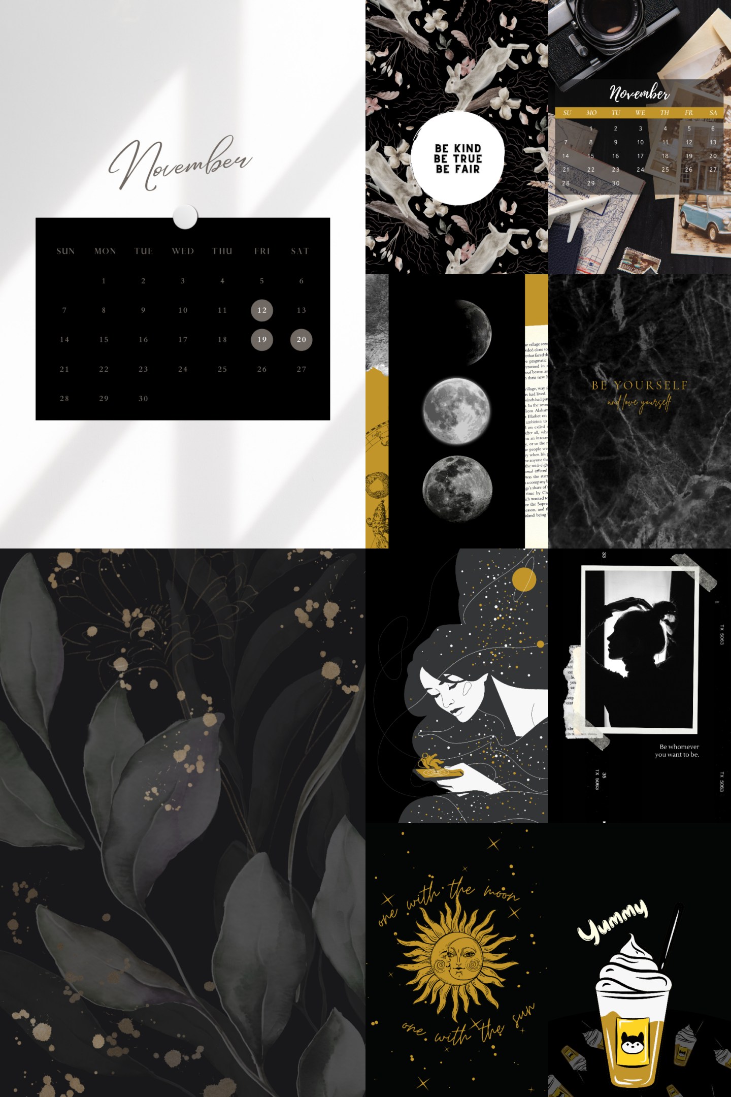 Black And Yellow Mobile Wallpapers Wallpaper Cave