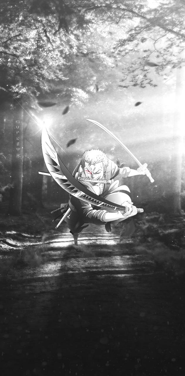 Zoro Dark Wallpapers Wallpaper Cave