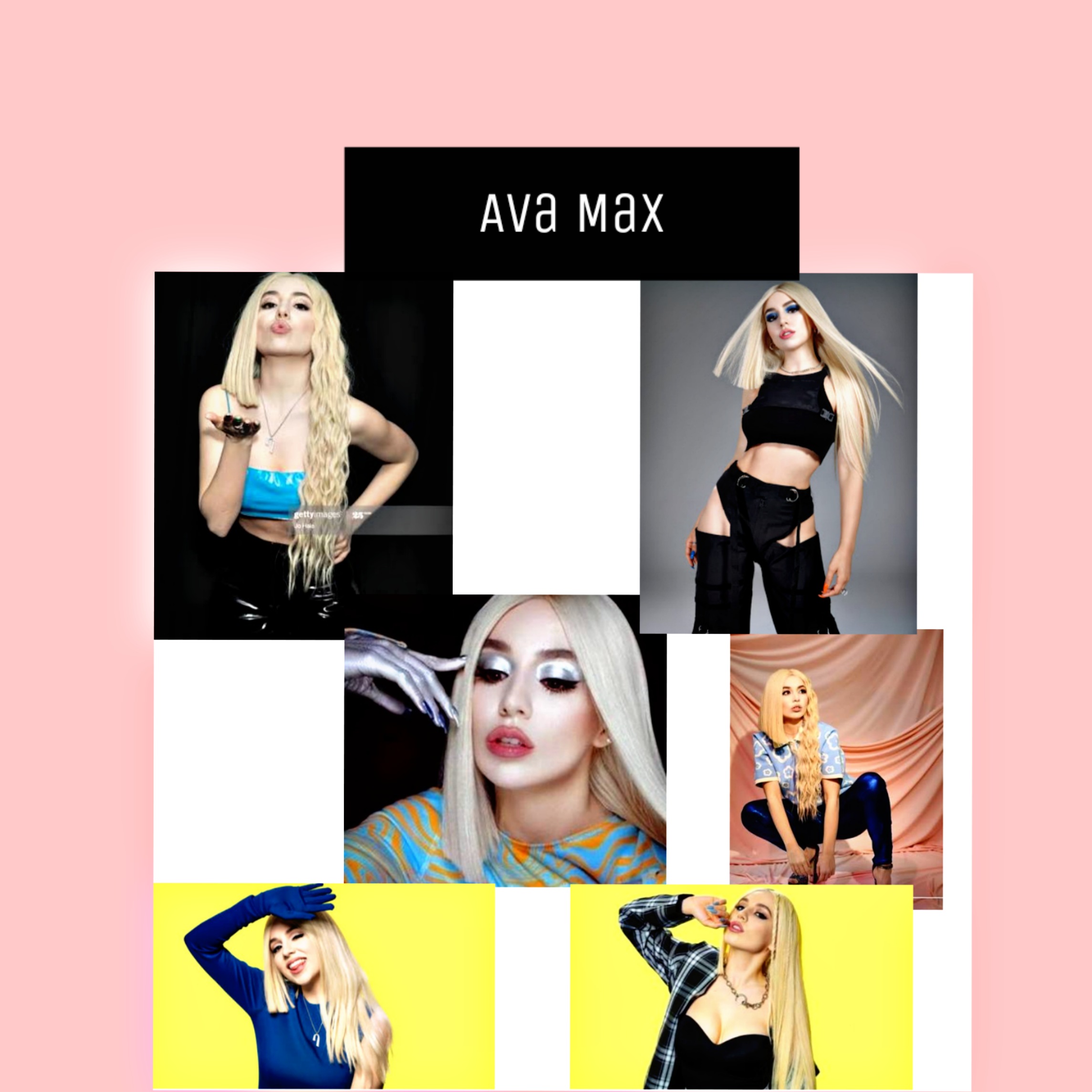 Ava Max Collage Wallpapers Wallpaper Cave