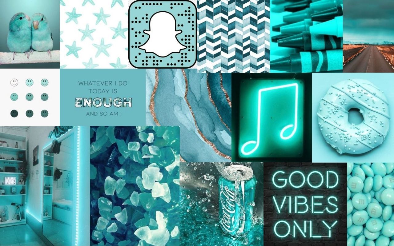 Turquoise Aesthetic PC Wallpapers Wallpaper Cave