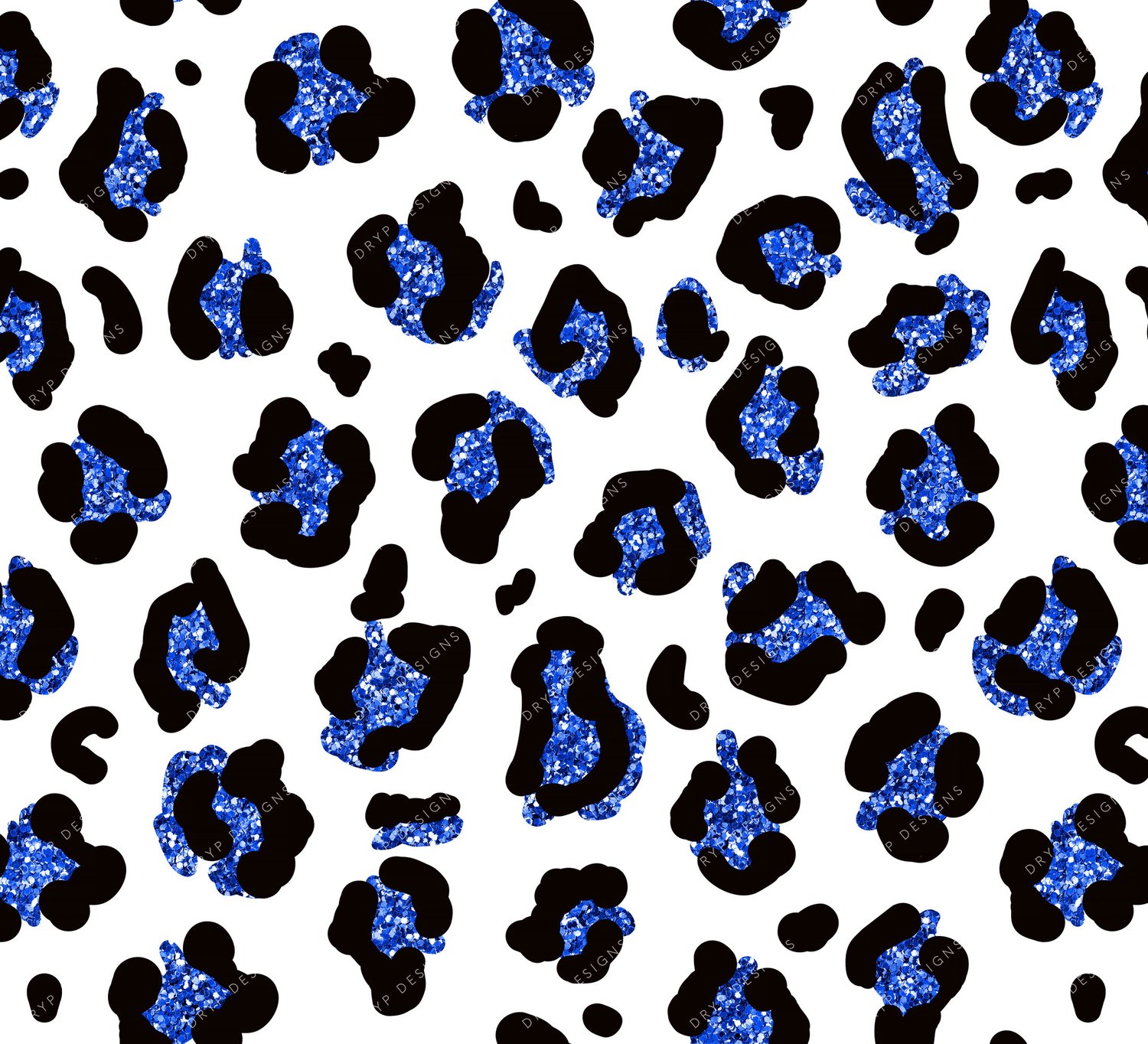 Blue Cheetah Print Wallpapers Wallpaper Cave