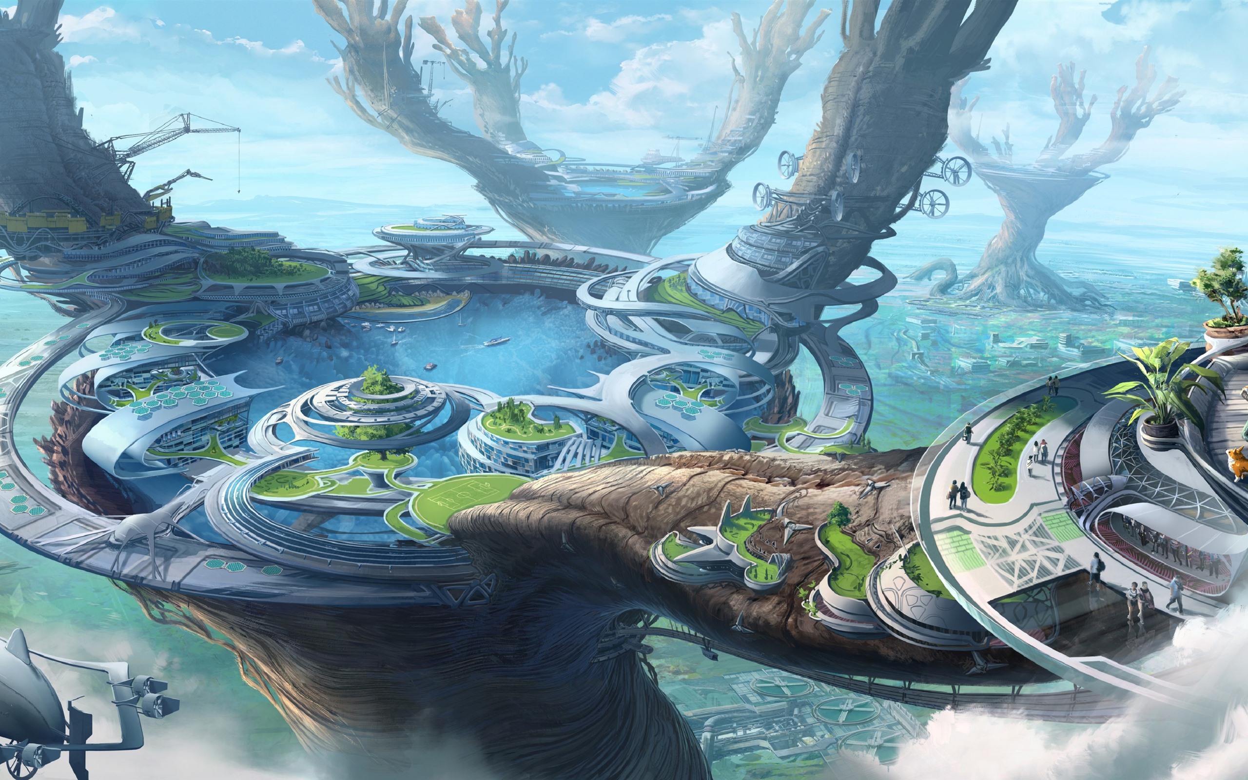 Future World 4k Wallpapers Wallpaper Cave