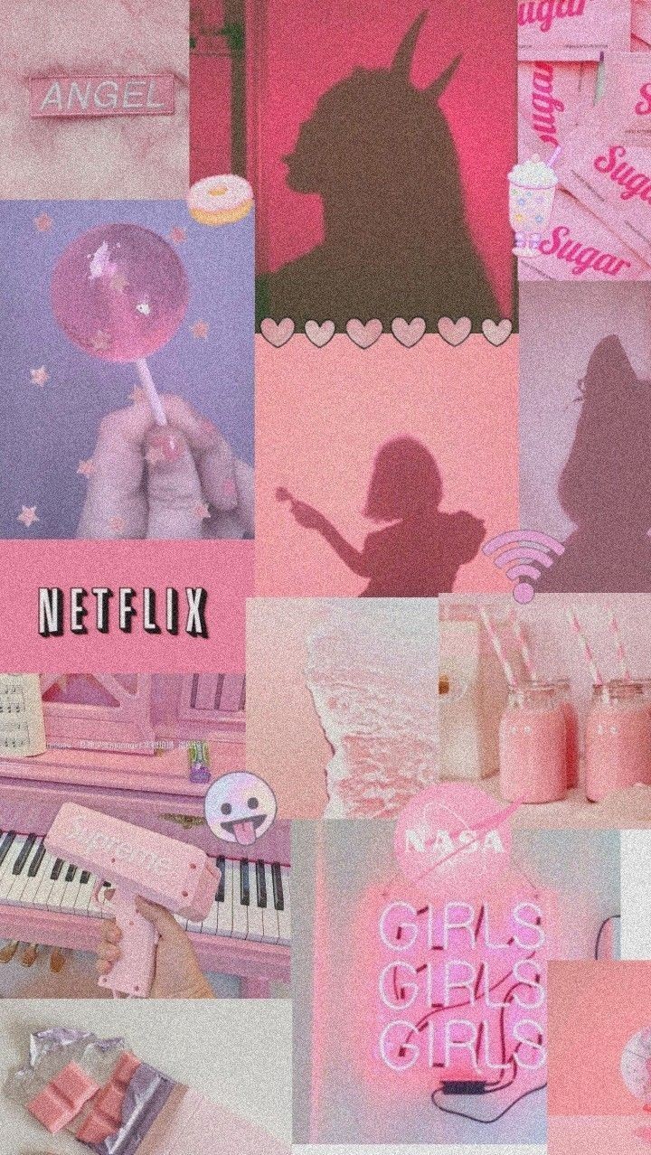 Netflix Pink Wallpapers Wallpaper Cave