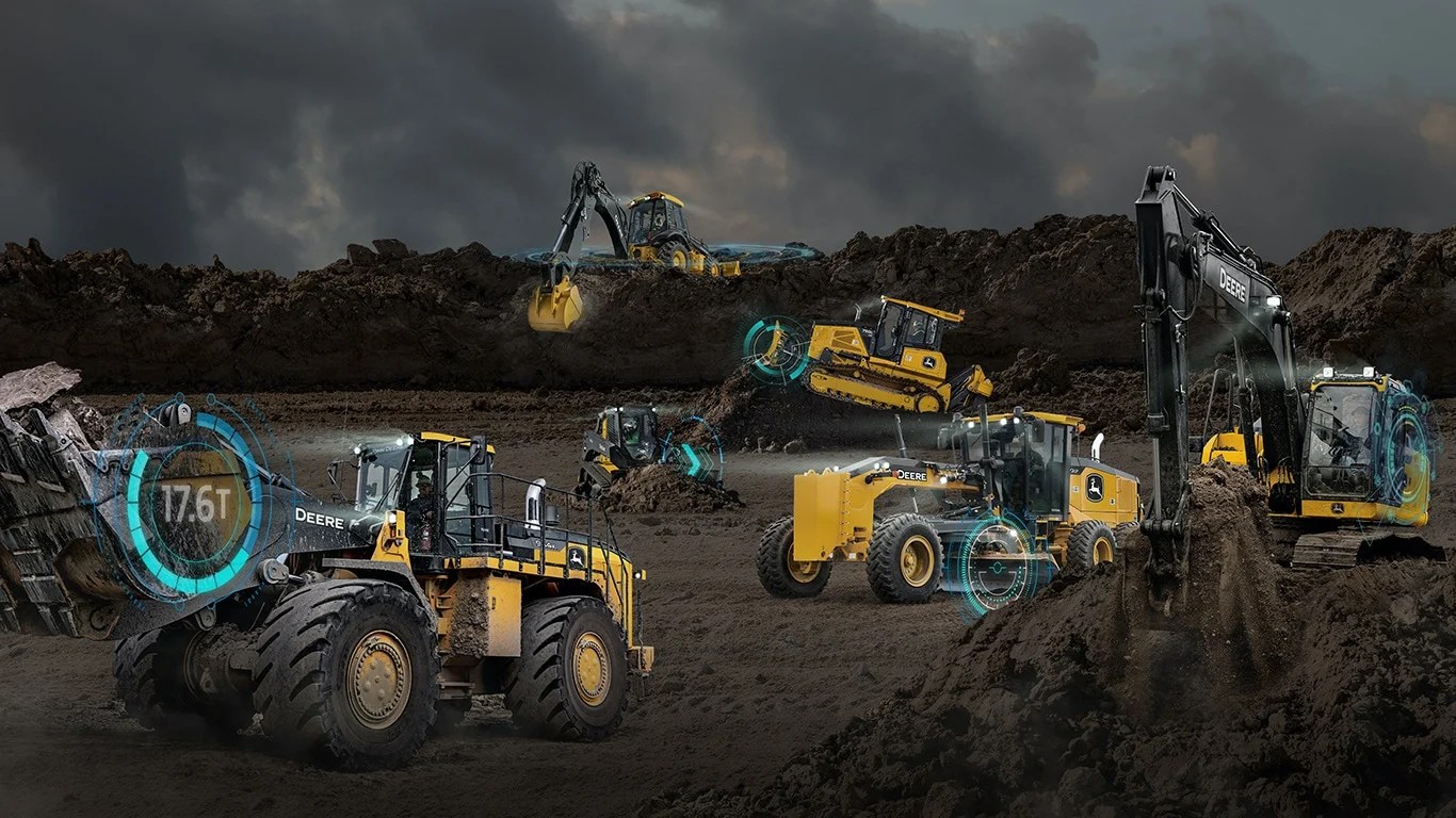 John Deere Construction Equipments Wallpapers Wallpaper Cave