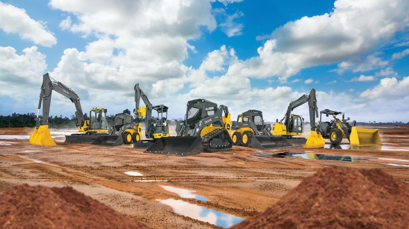 John Deere Construction Equipments Wallpapers Wallpaper Cave