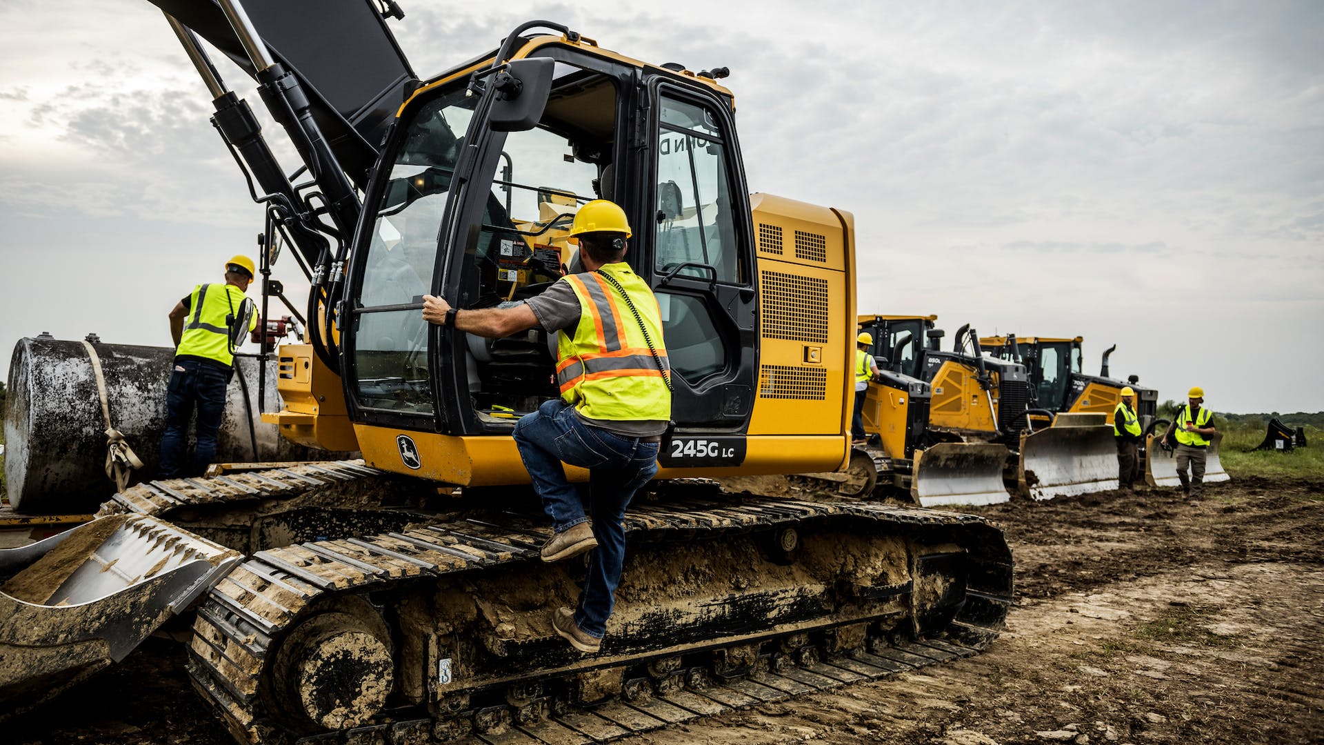 John Deere Construction Equipments Wallpapers Wallpaper Cave