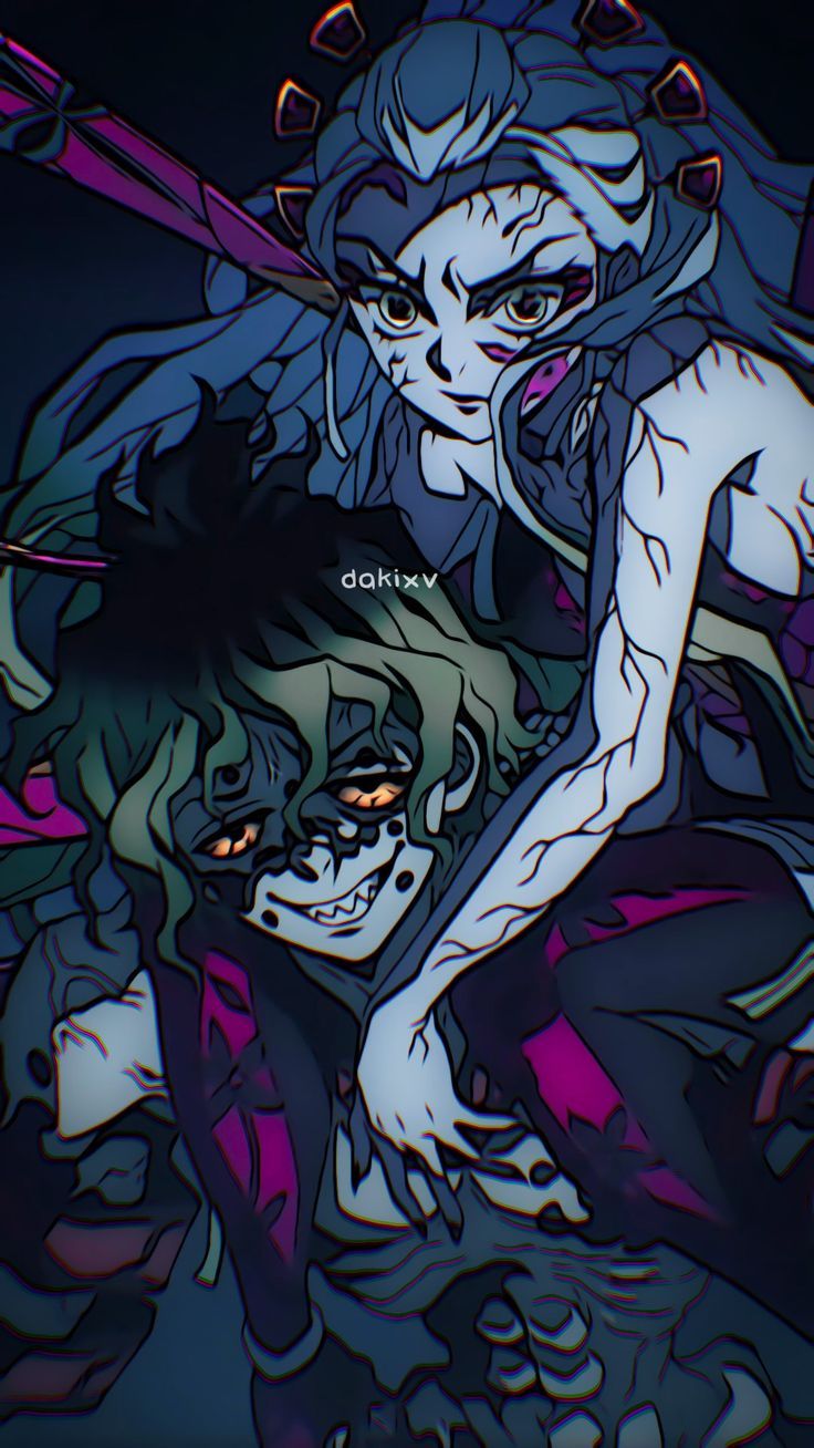 Daki And Gyutaro Wallpapers Wallpaper Cave