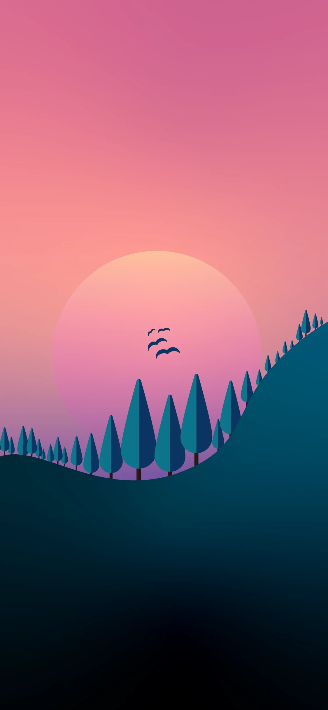 Minimalist Nature iPhone Wallpapers Wallpaper Cave