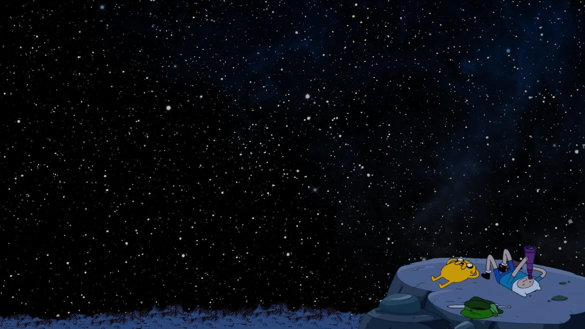 Adventure Time Night Wallpapers Wallpaper Cave