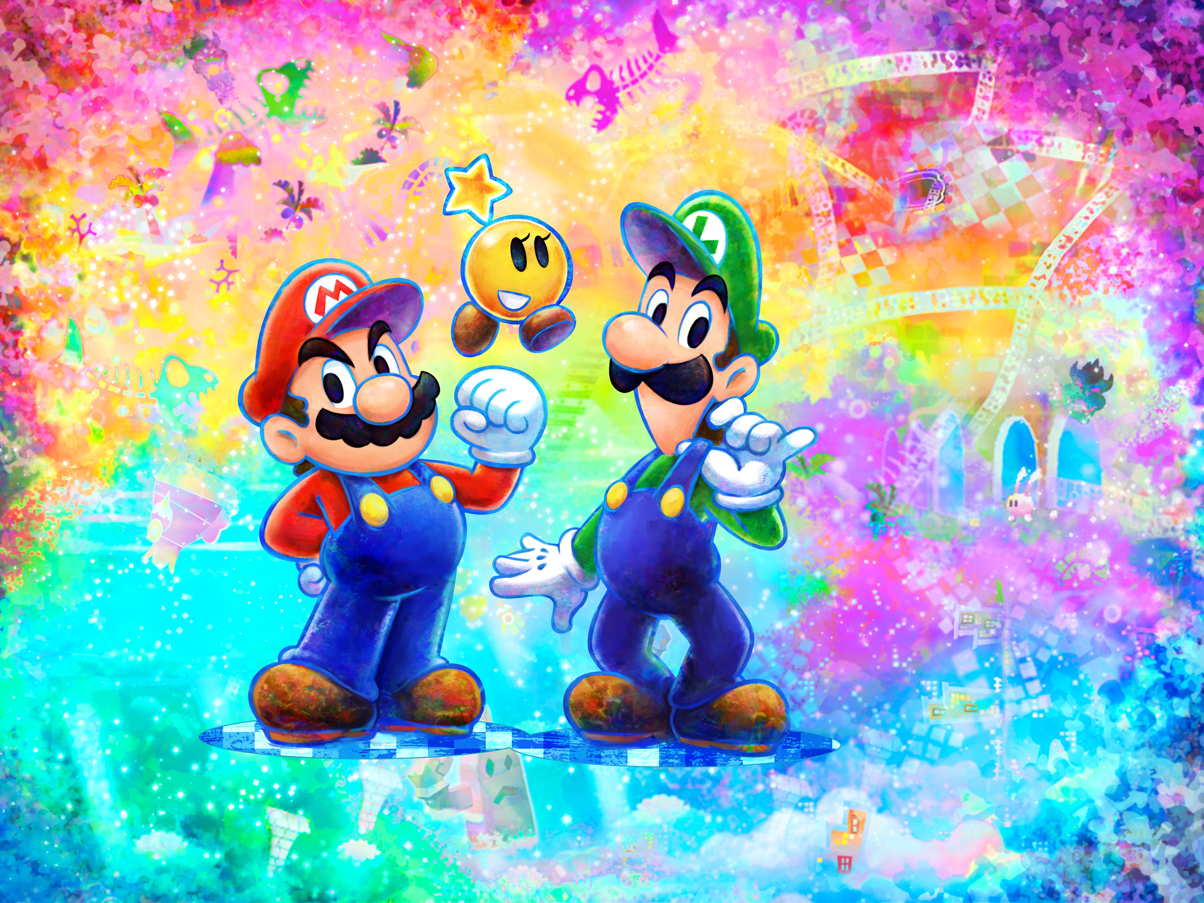 Mario And Luigi Dream Team Wallpapers Wallpaper Cave