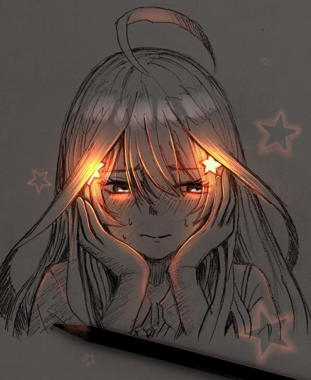 Anime Glow Art Wallpapers Wallpaper Cave