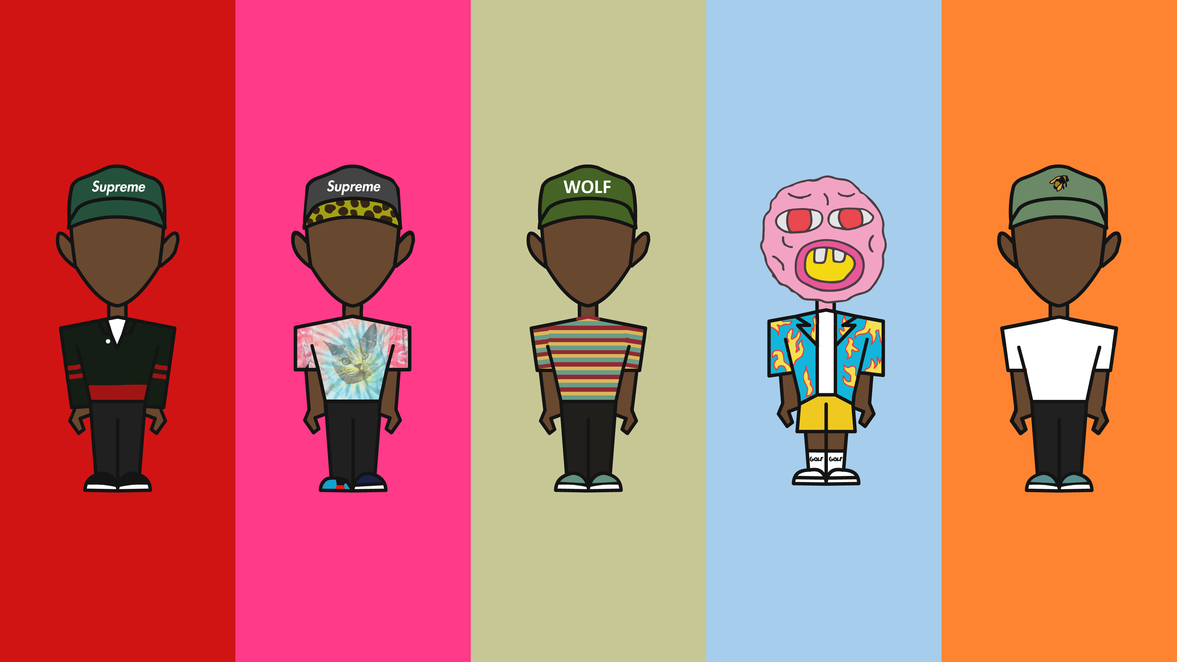 Tyler The Creator Wolf Wallpapers Wallpaper Cave