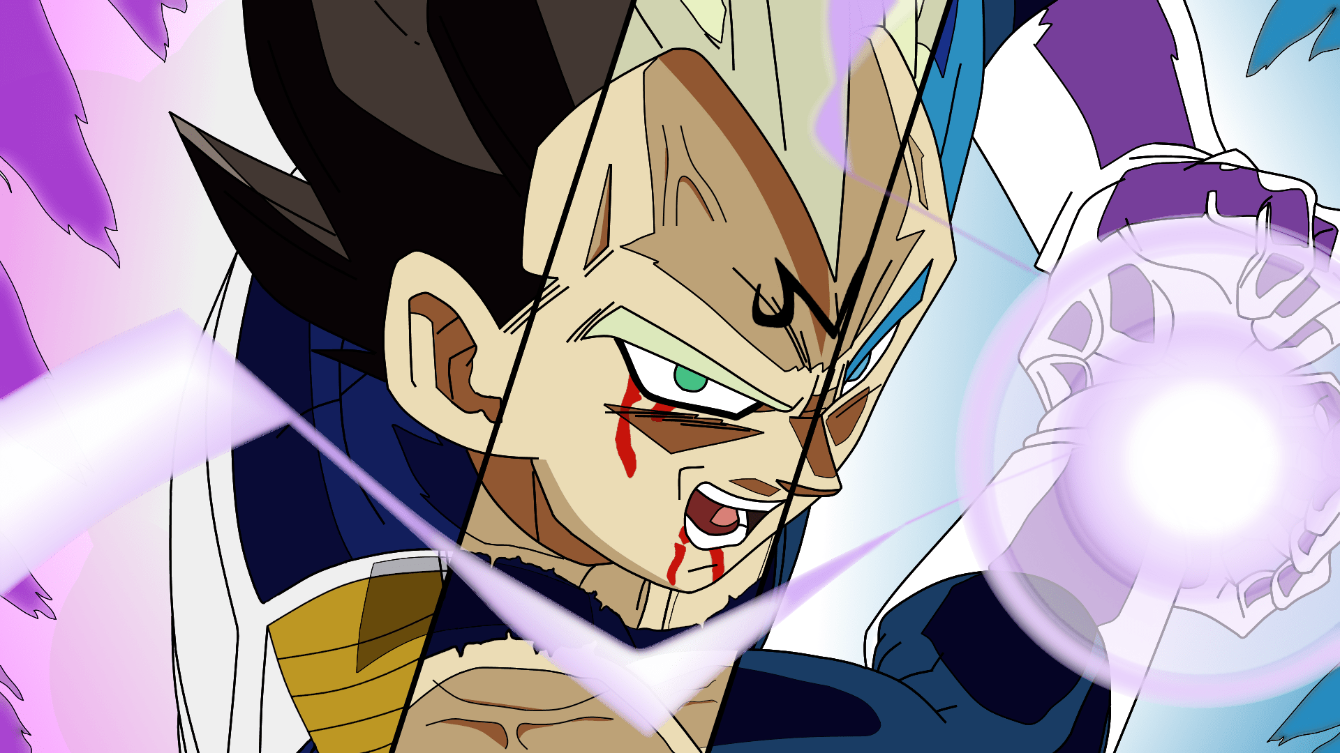 Vegeta Galick Gun Wallpapers Wallpaper Cave