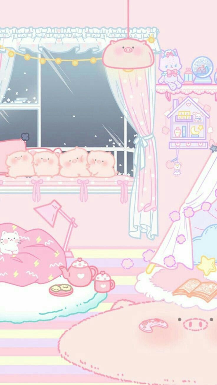 Kawaii Room Wallpapers Wallpaper Cave