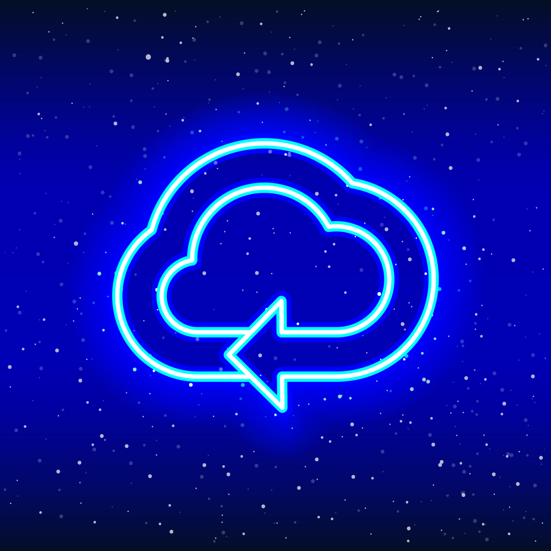 Neon Cloud Wallpapers Wallpaper Cave