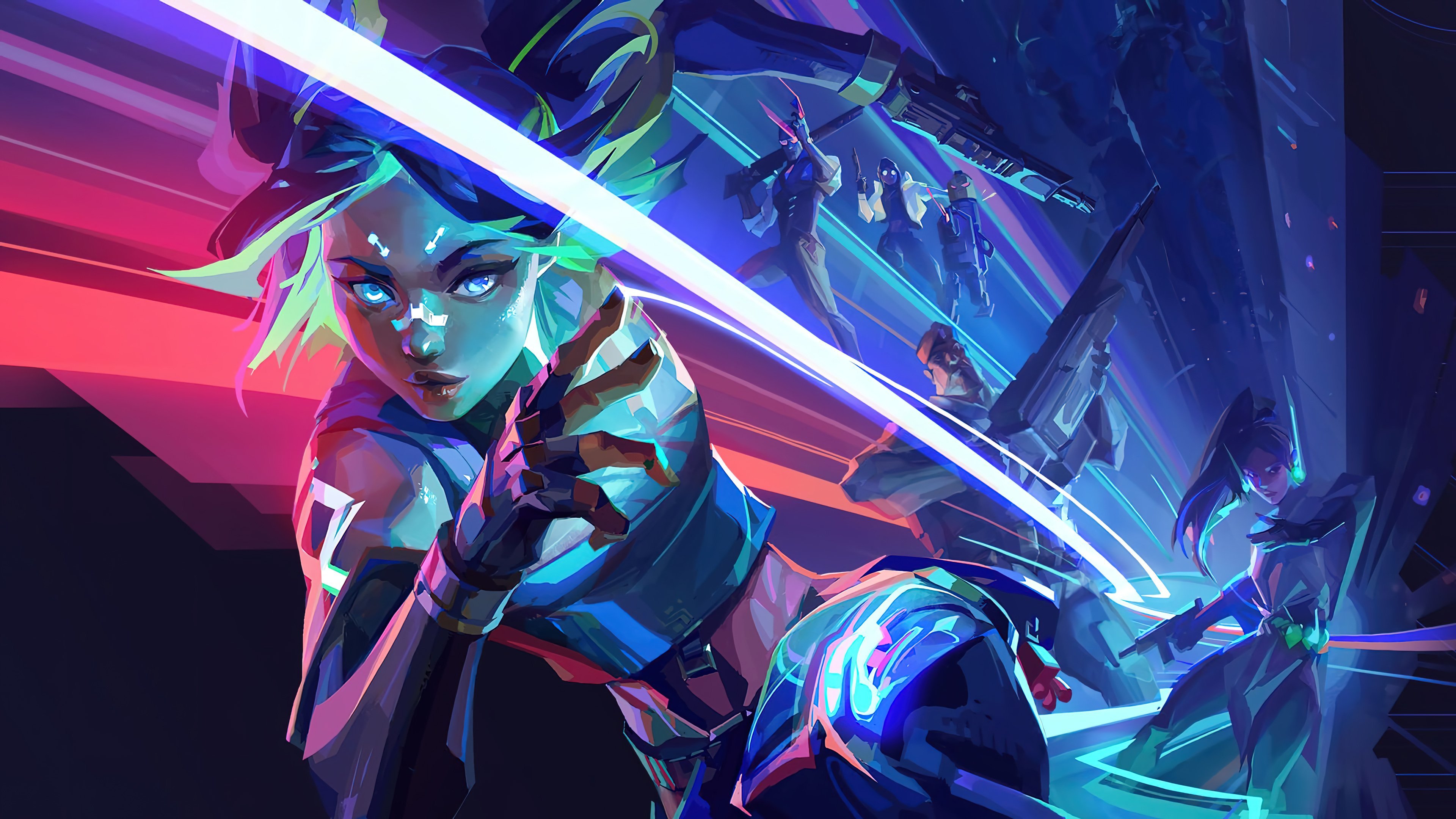 Background 4d Wallpaper Animated Valorant Desktop IMAGESEE