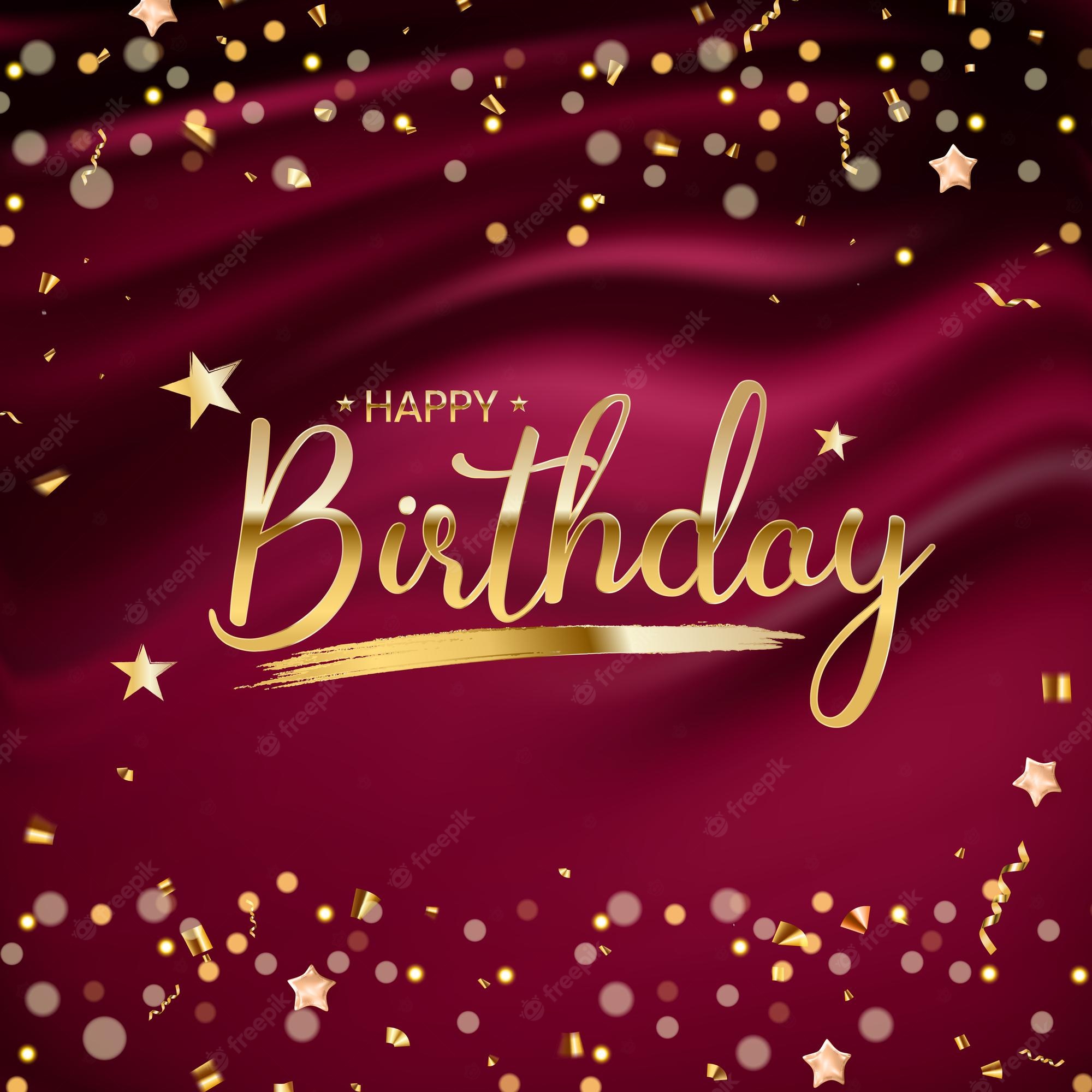 Golden Birthday Wallpapers Wallpaper Cave