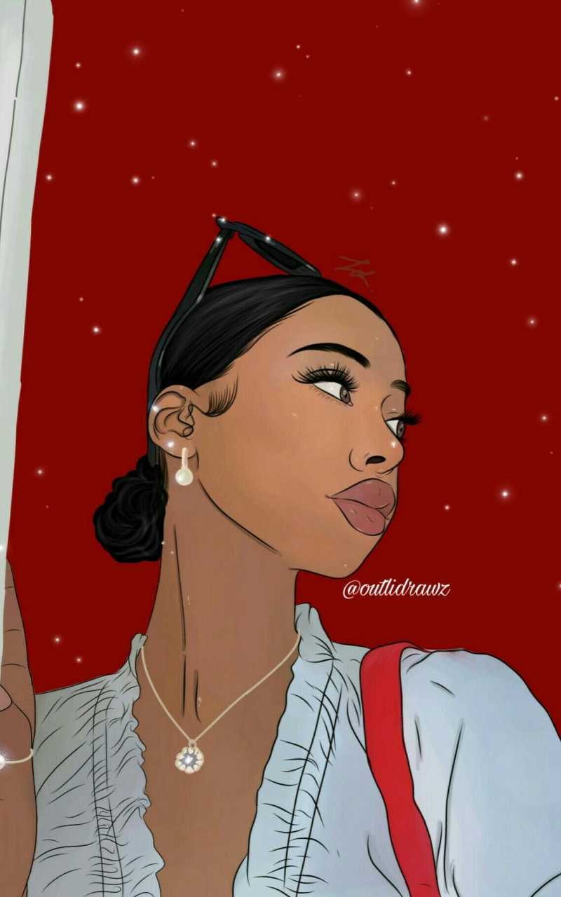 Aesthetic Black Cartoon Wallpapers Wallpaper Cave