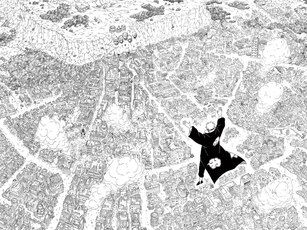 Naruto Manga Panels Wallpapers Wallpaper Cave