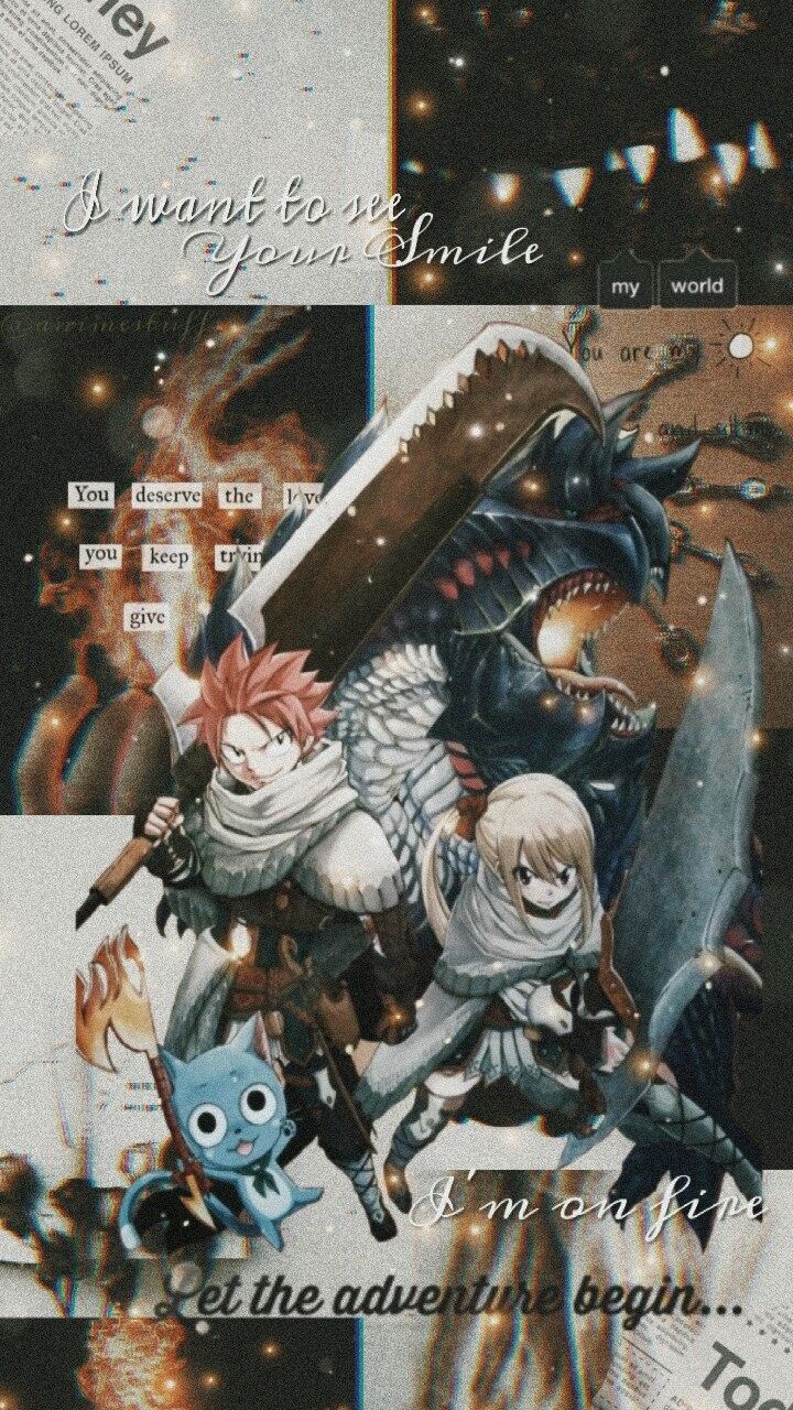 Fairy Tail Aesthetic Wallpapers Wallpaper Cave