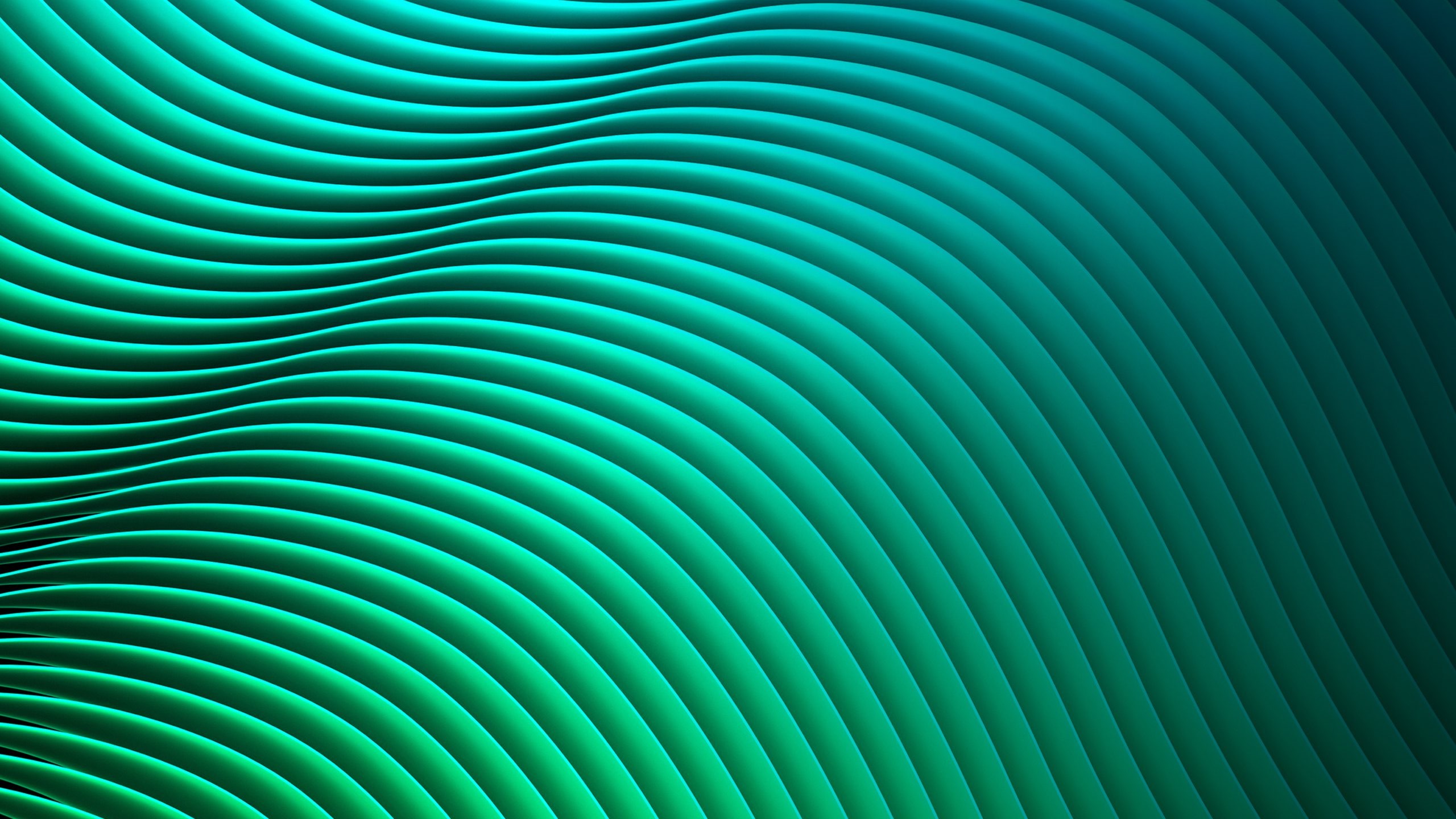 Green Waves Wallpapers Wallpaper Cave
