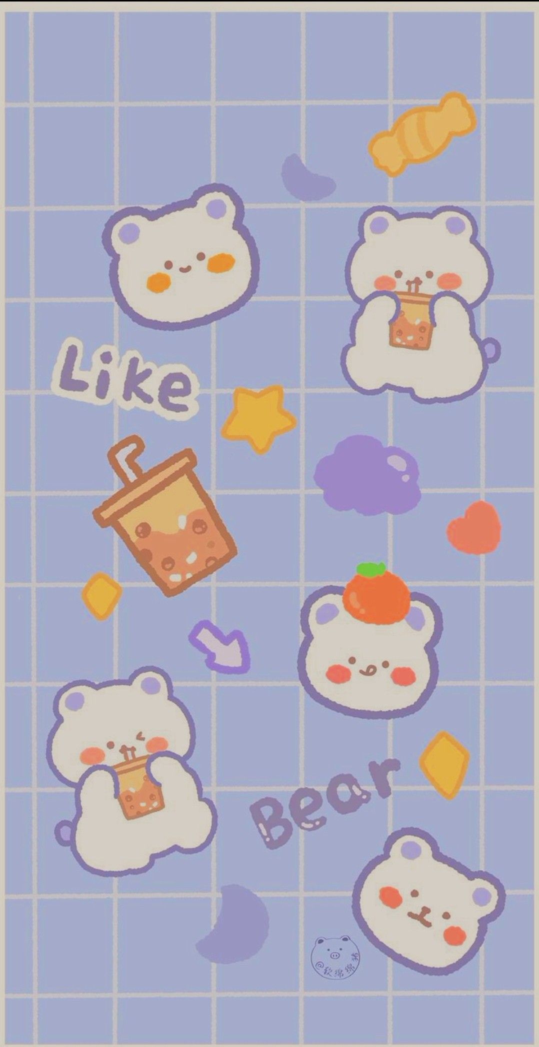 Aesthetic Korean Bear Wallpapers Wallpaper Cave