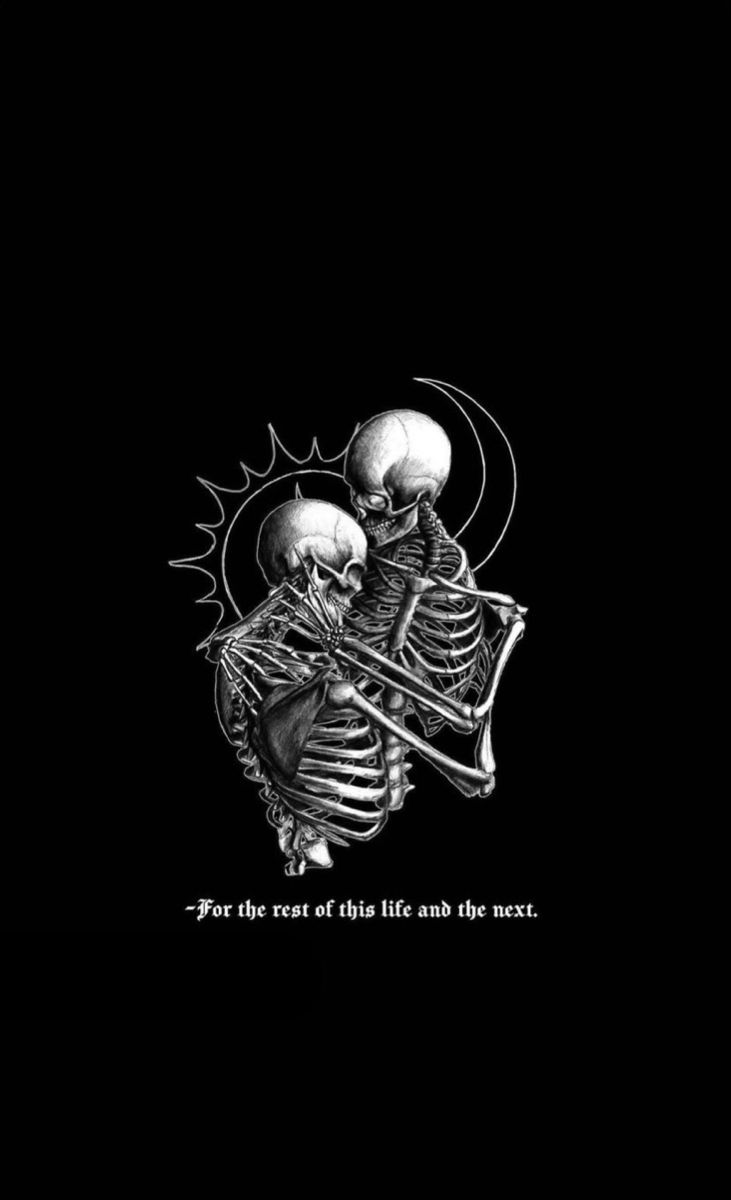 Skeleton Love Wallpapers Wallpaper Cave