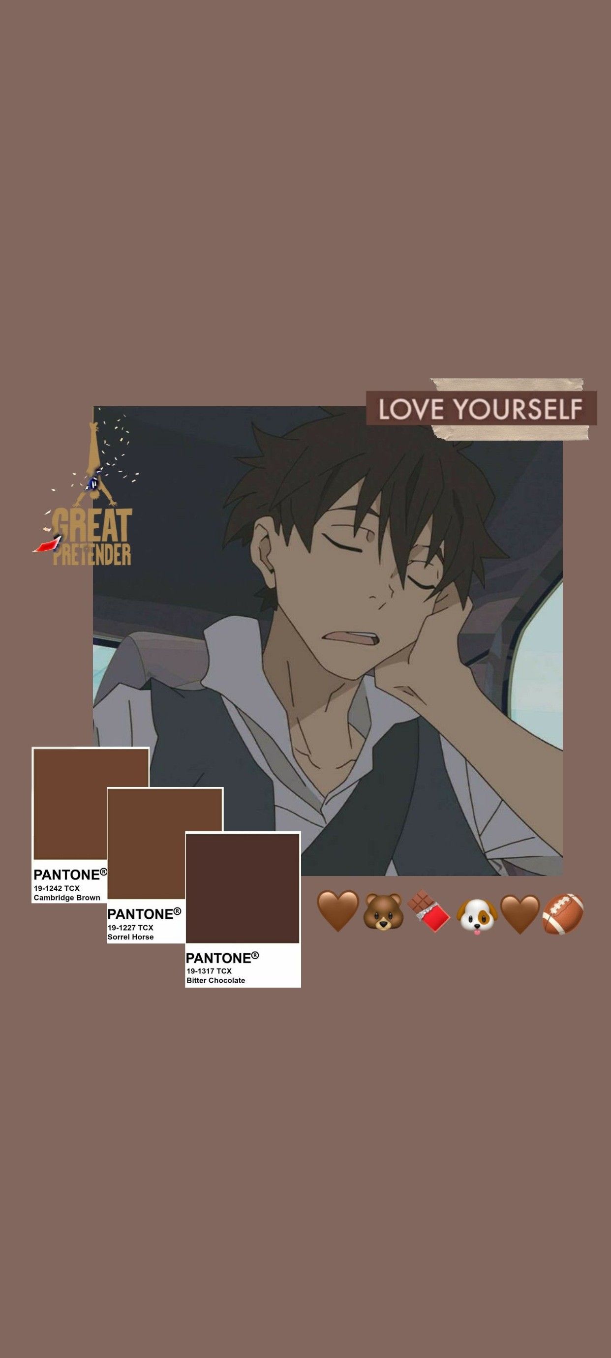 Brown Anime Aesthetic Wallpapers Wallpaper Cave