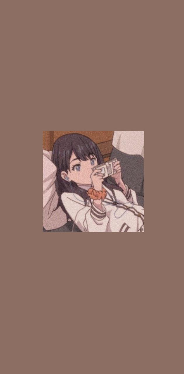 Brown Anime Aesthetic Wallpapers Wallpaper Cave