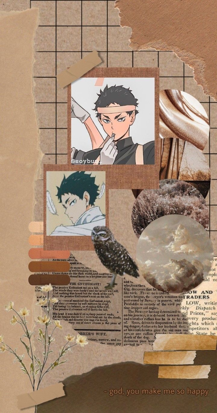 Brown Anime Aesthetic Wallpapers Wallpaper Cave