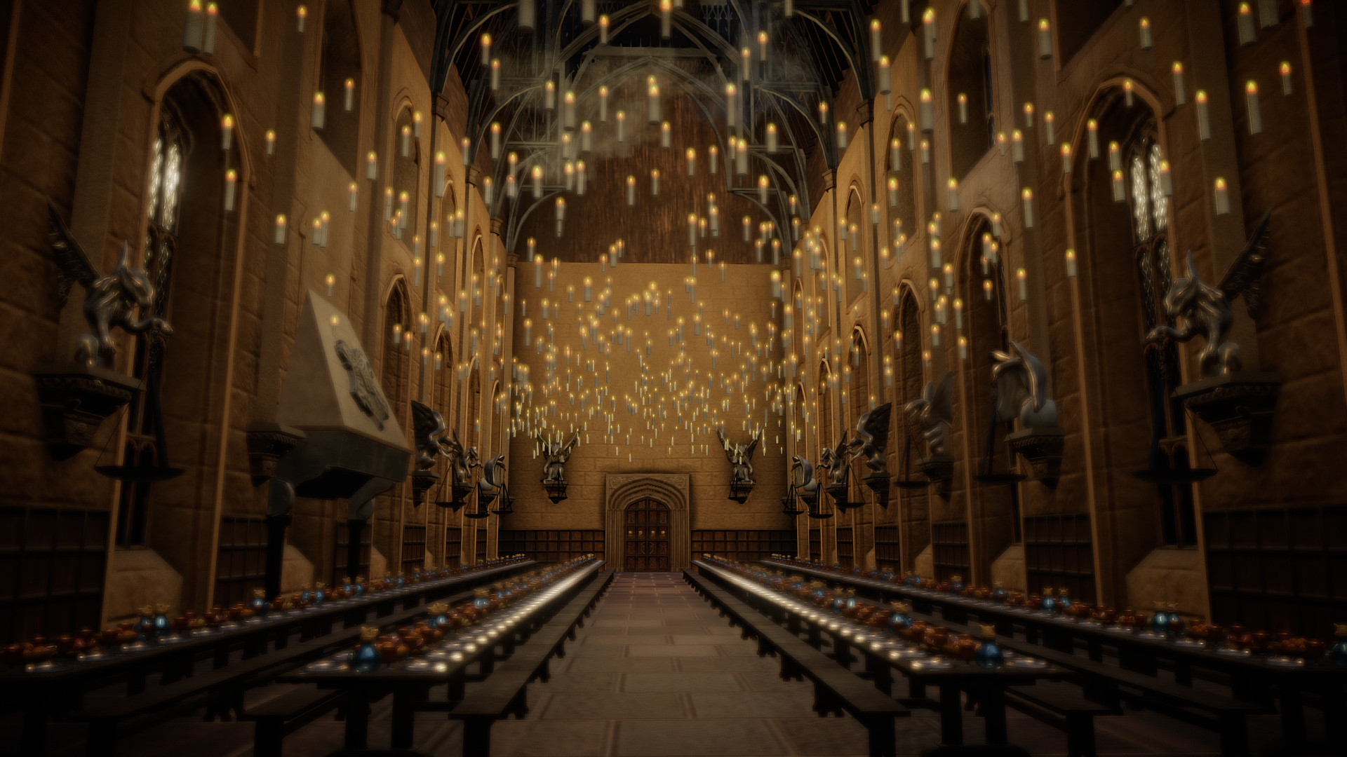 Hogwarts Great Hall Wallpapers Wallpaper Cave