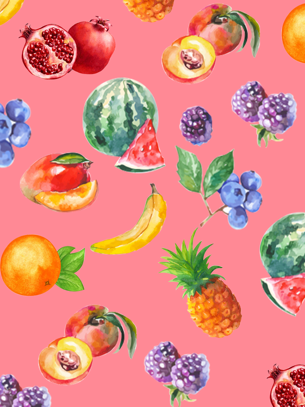 Summer Fruits Phone Wallpapers Wallpaper Cave