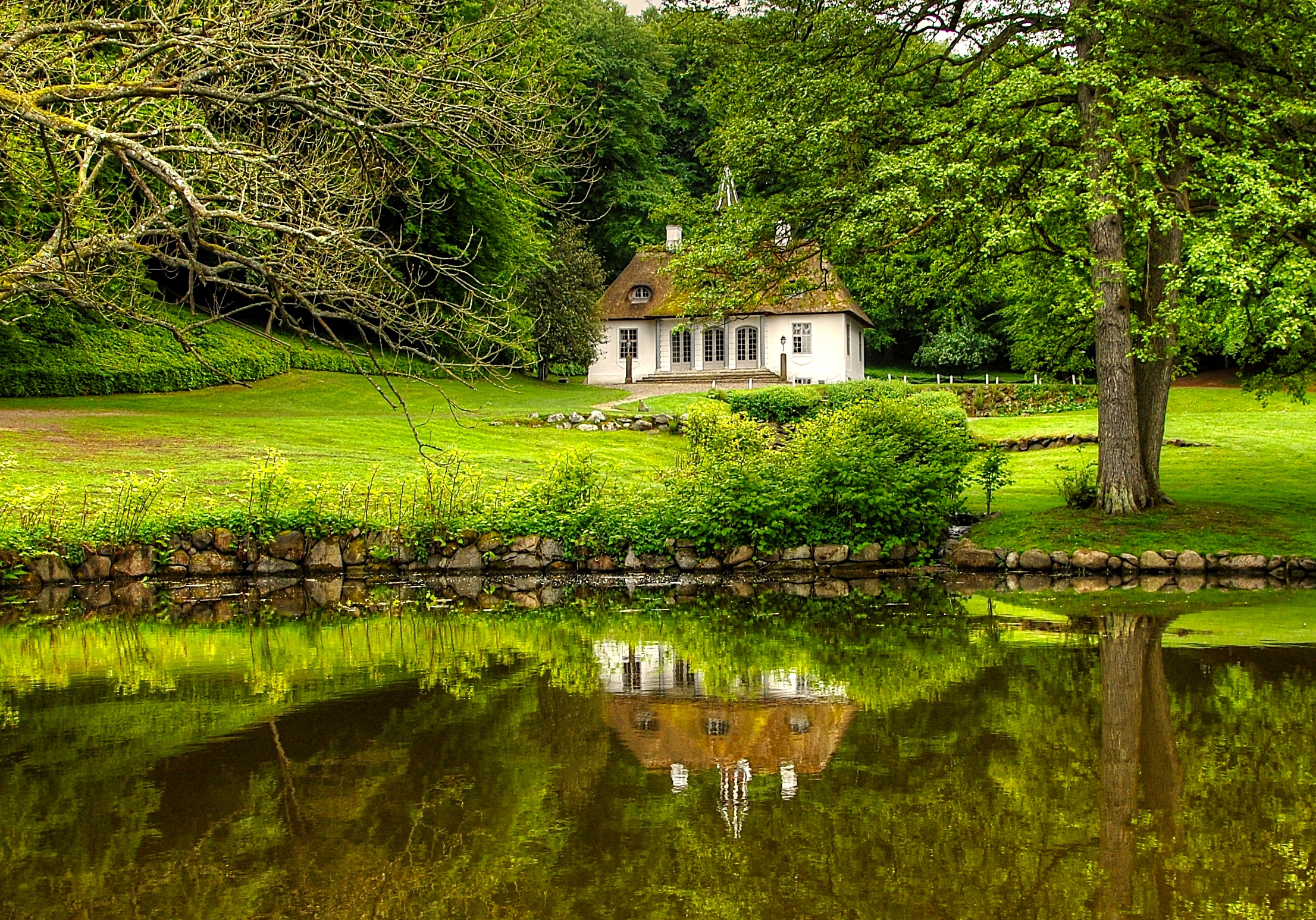 Pretty Countryside Cottage Wallpapers Wallpaper Cave