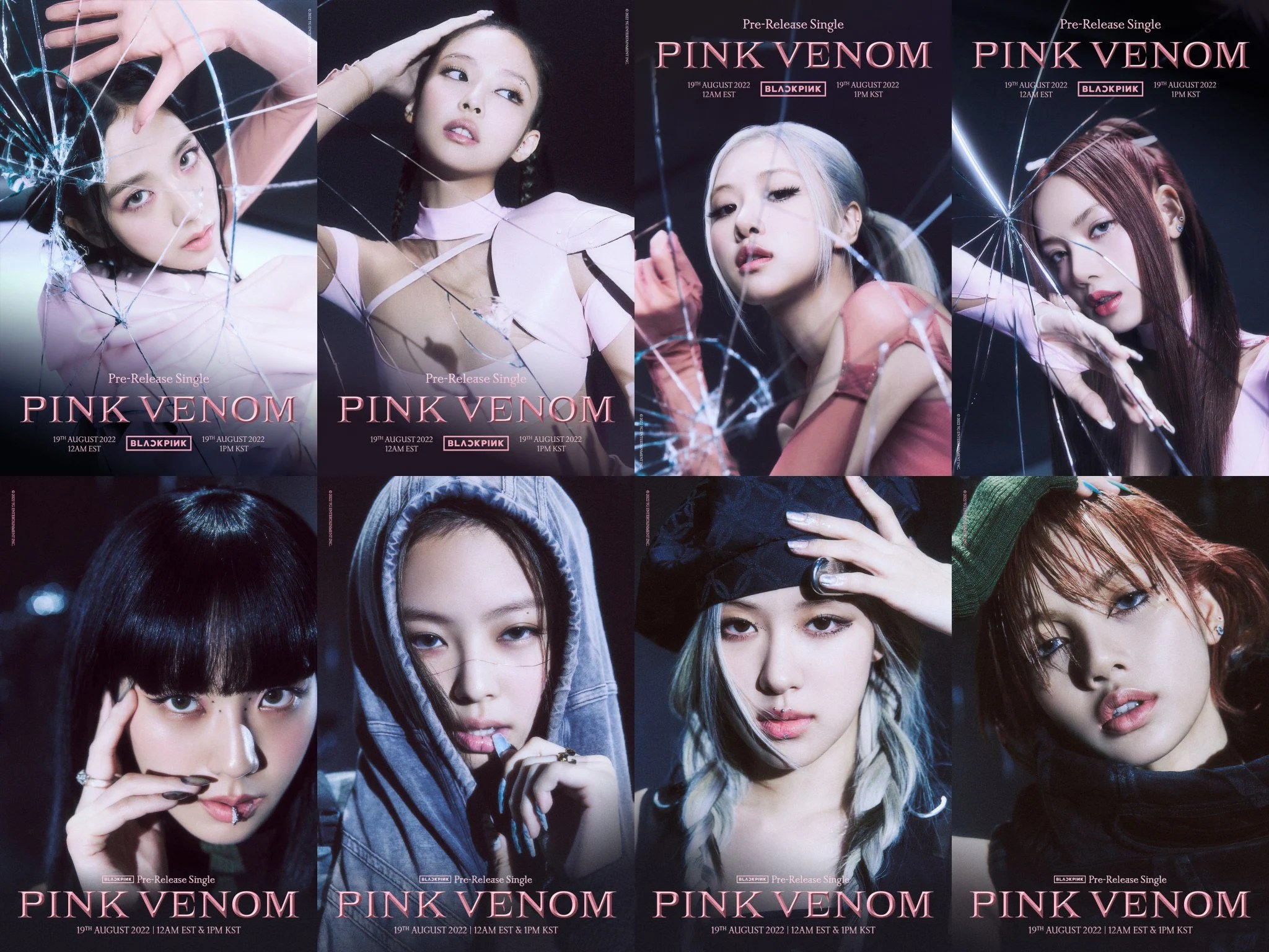 Blackpink Pink Venom Wallpapers Wallpaper Cave