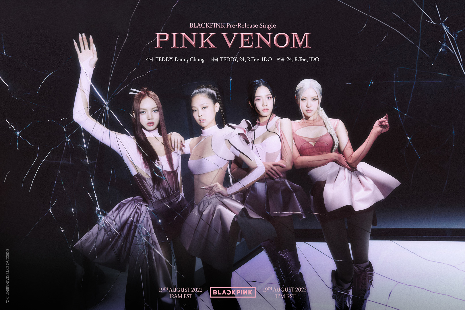 Blackpink 2022 Pink Venom Wallpapers Wallpaper Cave