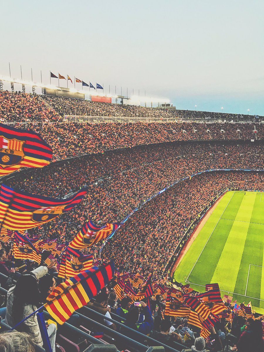 Barcelona Fans Wallpapers Wallpaper Cave