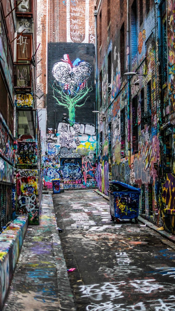 Street Painting Wallpapers Wallpaper Cave