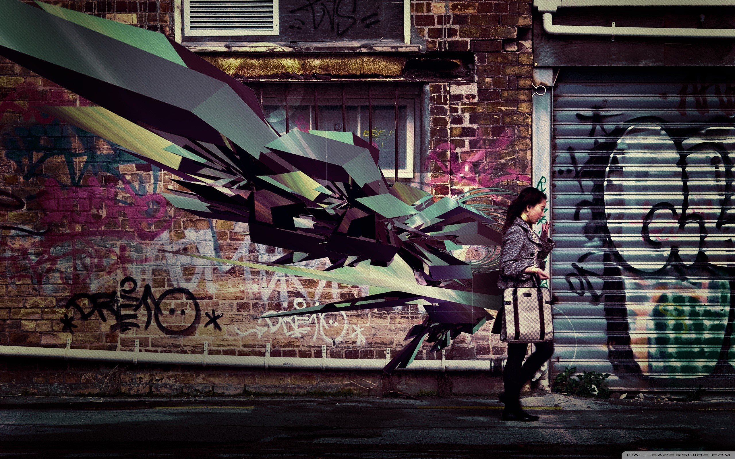 Street Painting Wallpapers Wallpaper Cave