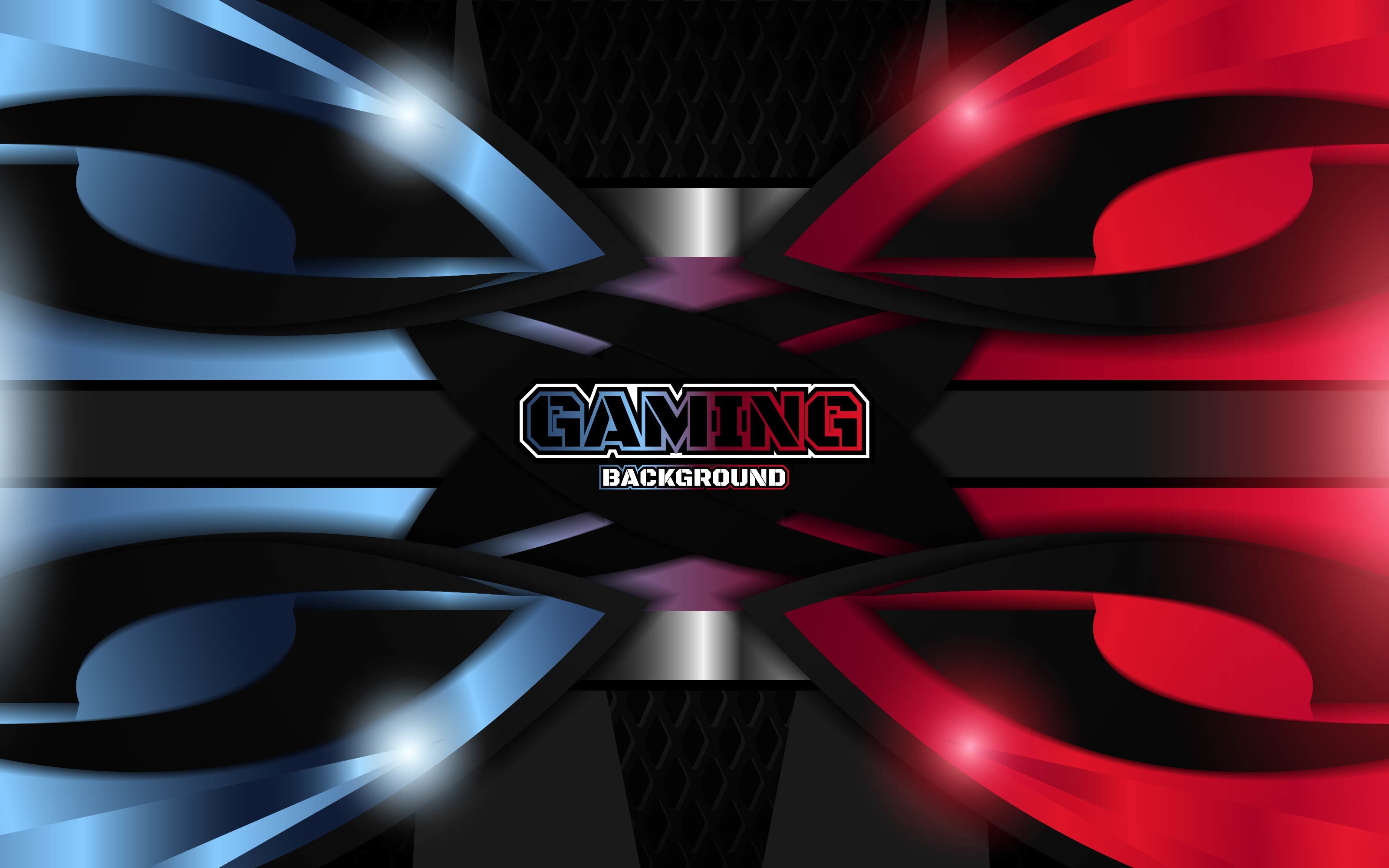 Red Blue Gaming Wallpapers Wallpaper Cave
