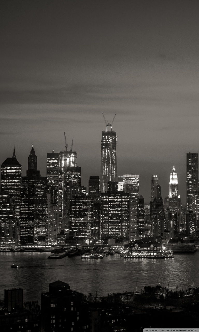 New York Black And White Wallpapers Wallpaper Cave