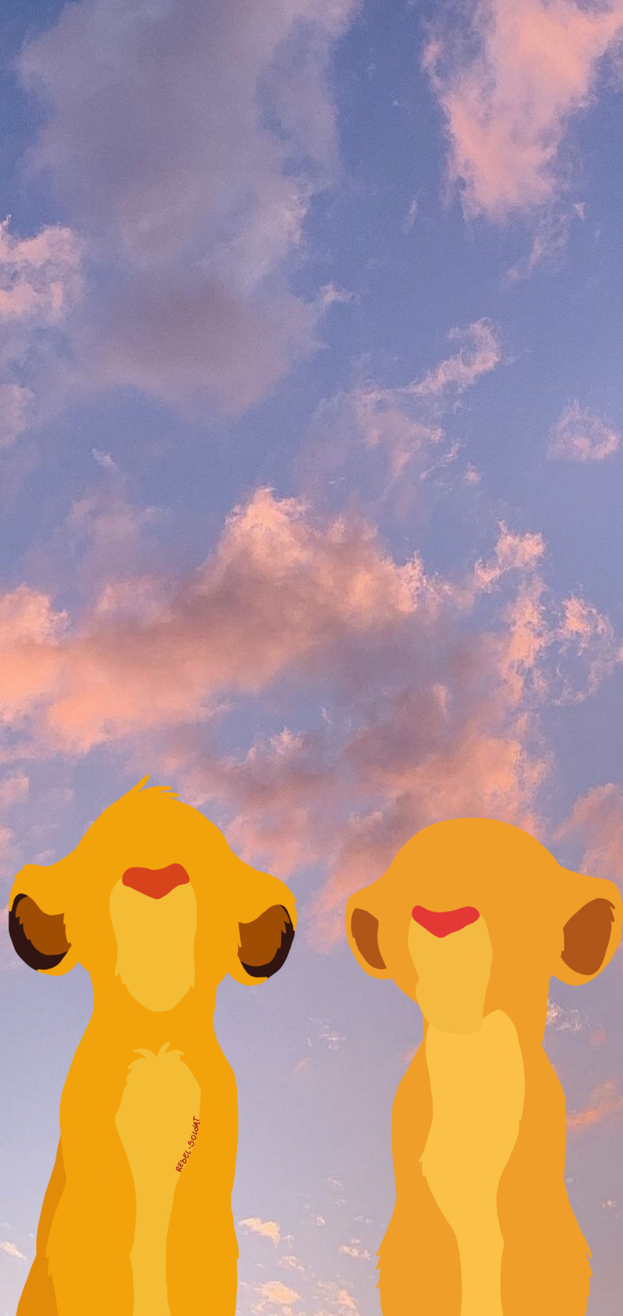 Simba And Nala Aesthetic Wallpapers Wallpaper Cave