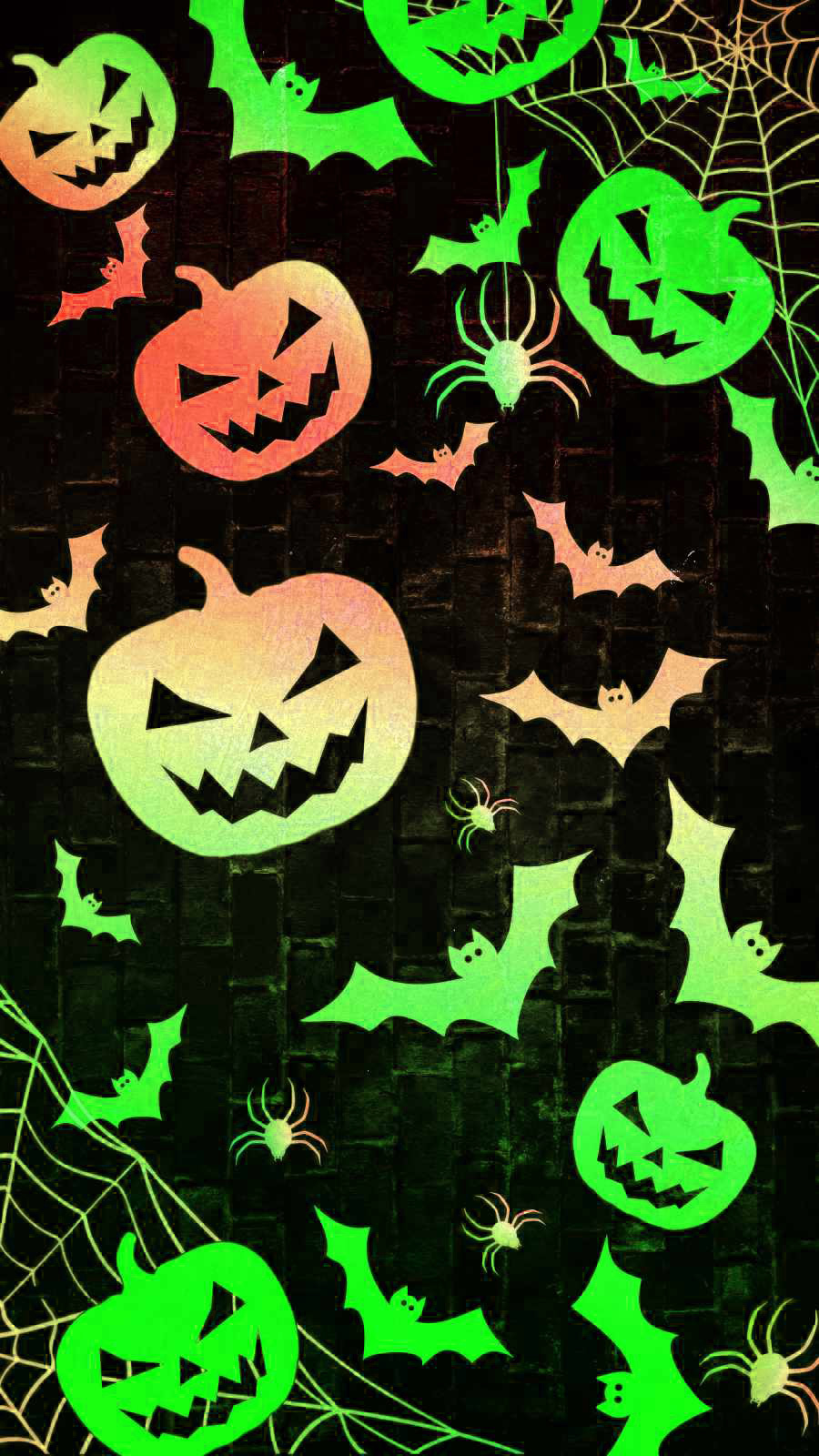 Halloween Green And Purple Wallpapers Wallpaper Cave