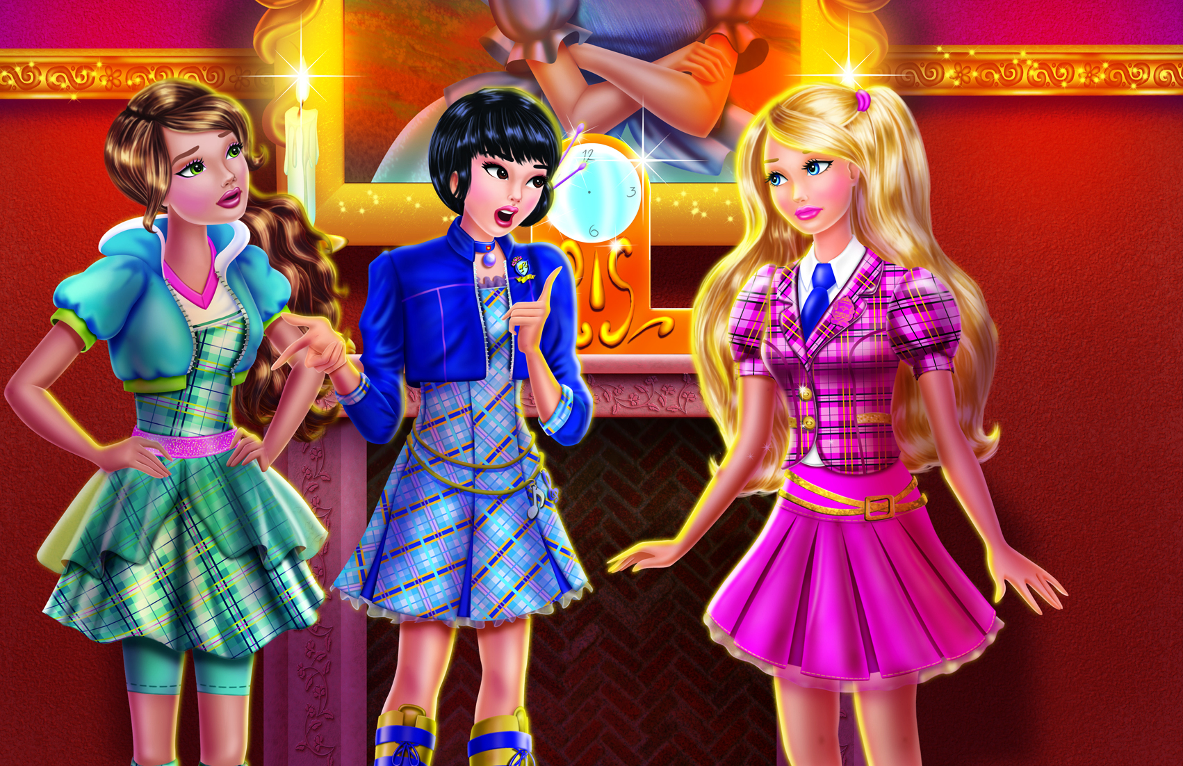 Barbie Princess Charm School Wallpapers Wallpaper Cave EroFound