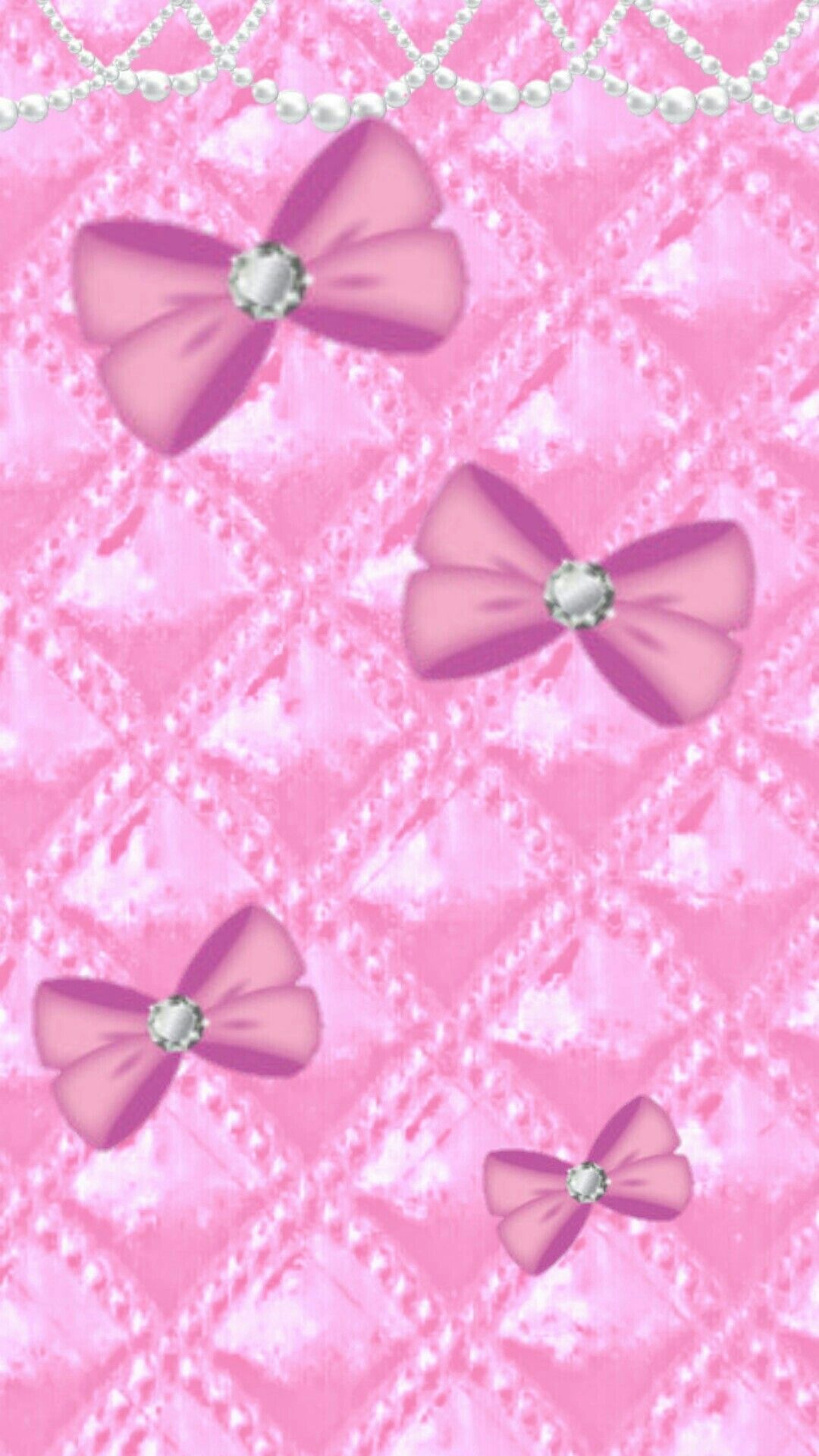 Pink Bow Wallpapers Wallpaper Cave