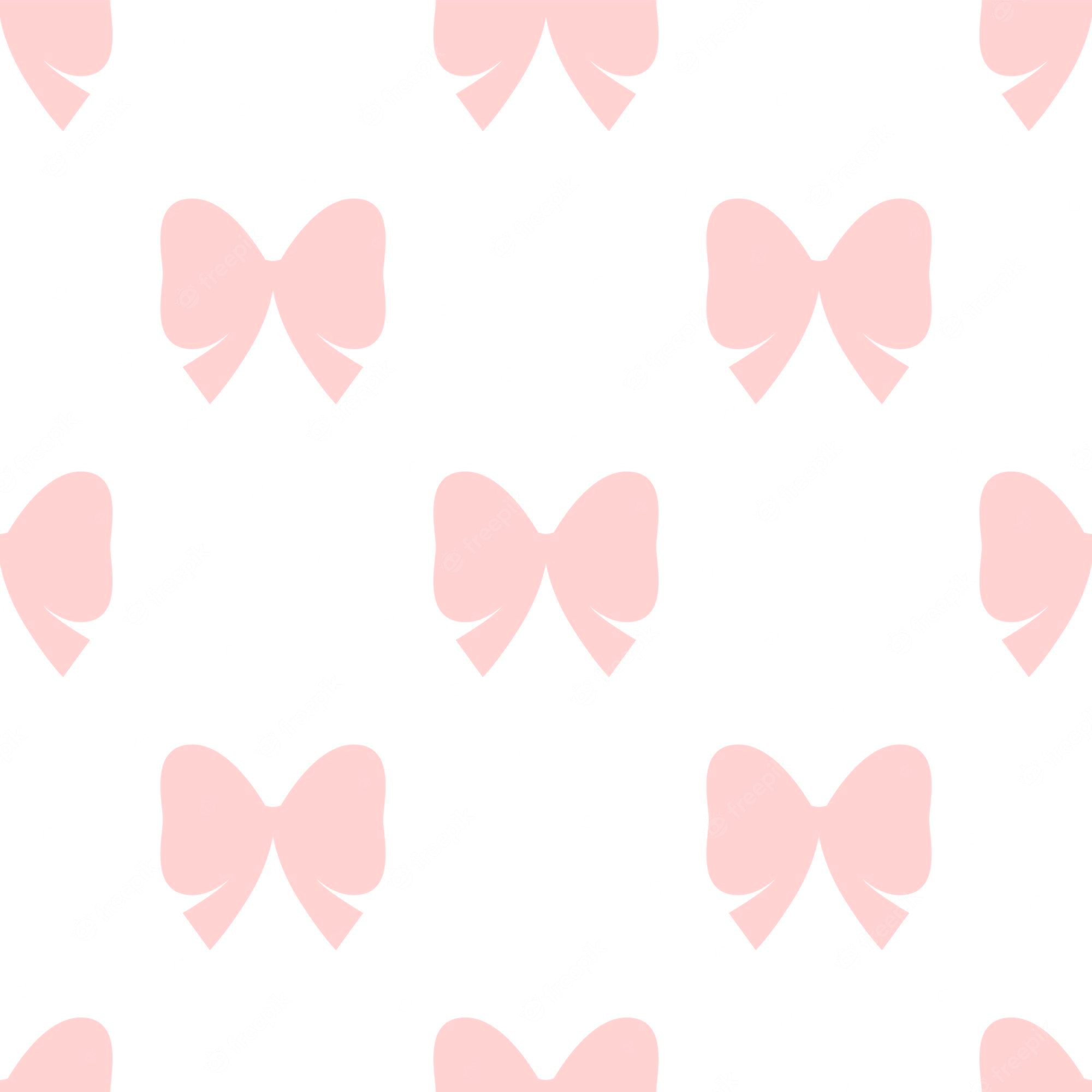 Pink Bow Wallpapers Wallpaper Cave