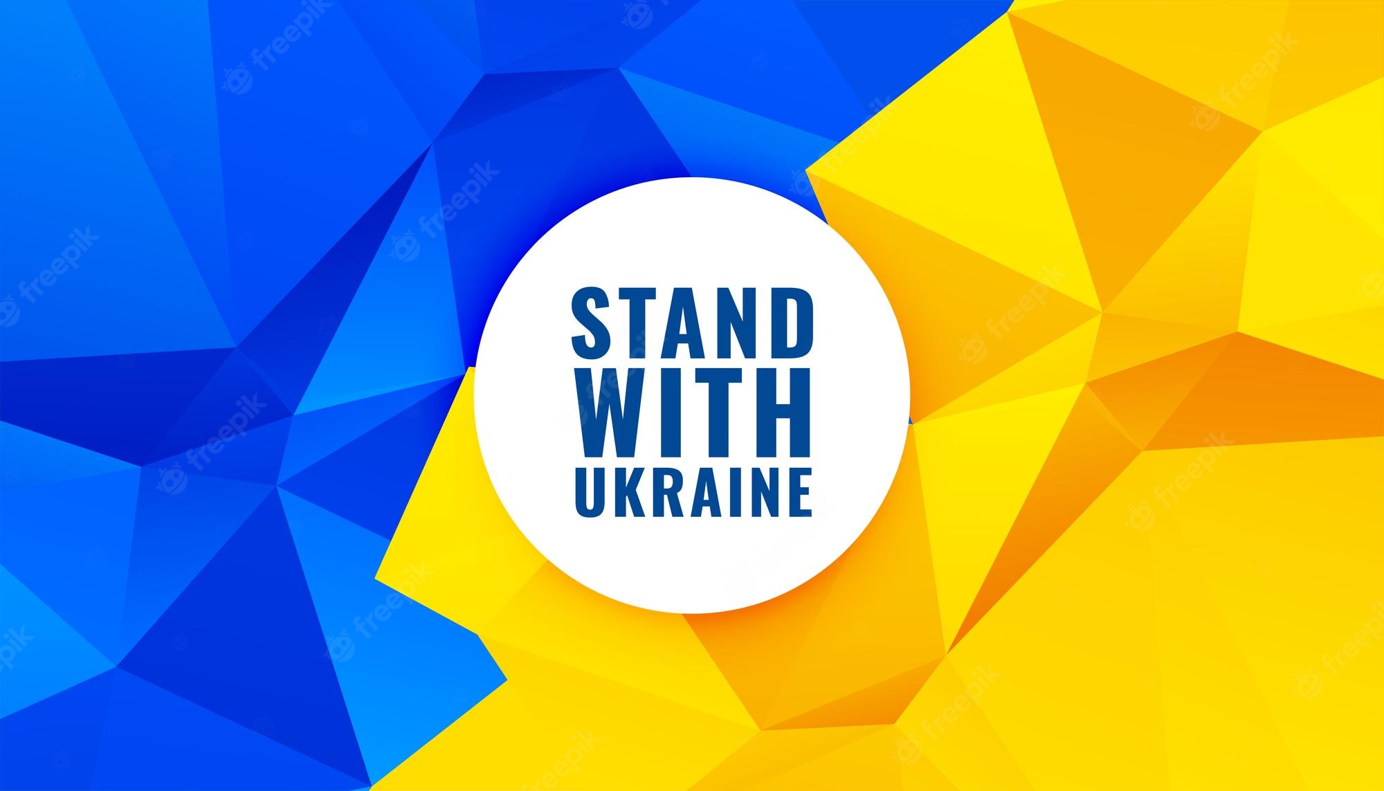 I Stand With Ukraine Flag Wallpapers Wallpaper Cave