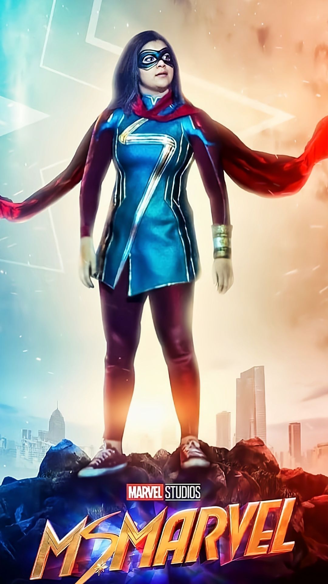 Ms Marvel Phone 2022 Wallpapers Wallpaper Cave