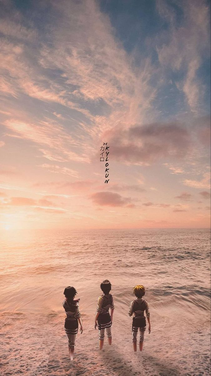 Attack On Titan Ocean Wallpapers Wallpaper Cave